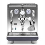 ECM Synchronika II w/ Flow Control | Dual Boiler E61 | Clive Coffee Stainless Steel with Walnut FC