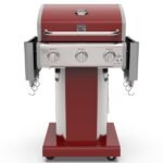 Kenmore 3-Burner Propane Gas Grill with Foldable Side Tables