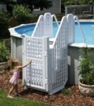 Habitat Et Jardin Escalier double pour piscine " Bruno